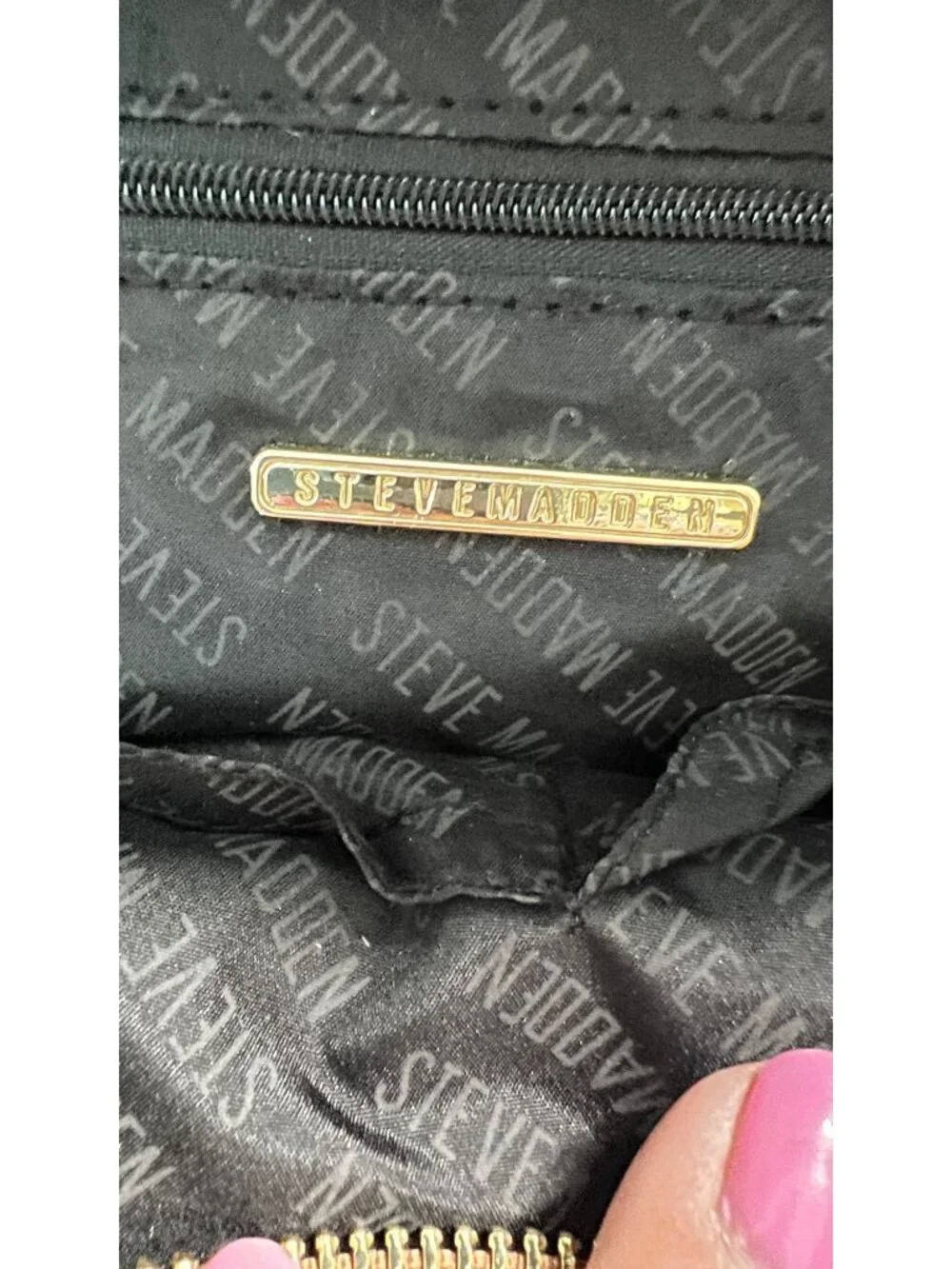Steve Madden Logo tassel backpack purse, multipurpose, NWT